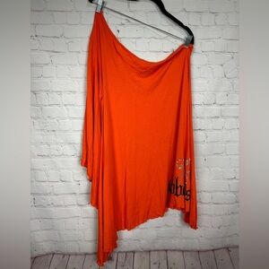 Oklahoma State Cowboys OSU Gameday Couture womens one shoulder knit dress sz‎ M